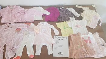 lot 3-6 mois hiver fille diverse
