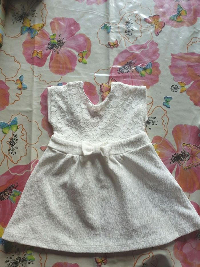 Robe de baptêmes bébé 12mois