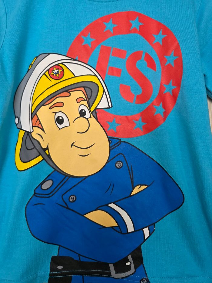 TEE-SHIRT GARÇON FIREMAM SAM 6ANS - photo numéro 2