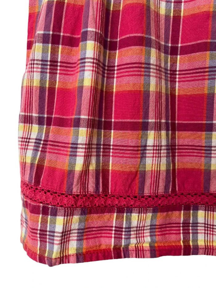 Top à bretelles rose et jaune à carreaux - L.O.G.G by H&M 122cm (7 ans) - photo numéro 3