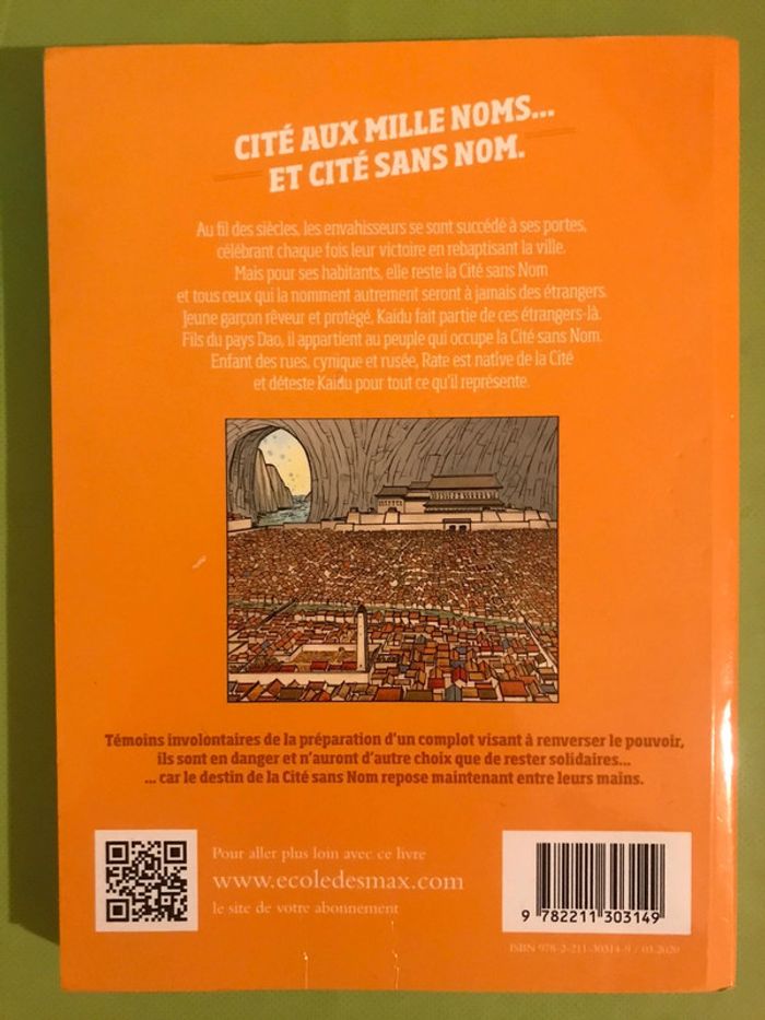 BD « La cité sans nom: menace sur l’Empire Dao » - photo numéro 2