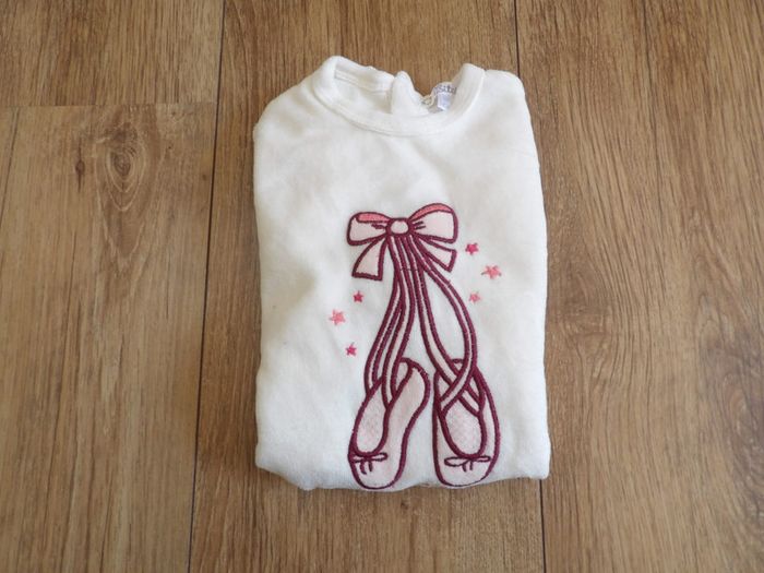 Pyjama fille - velours - 1 mois