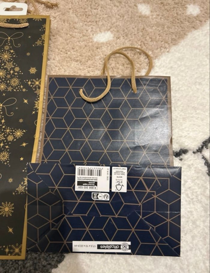 Don lot sac emballage cadeaux - photo numéro 3