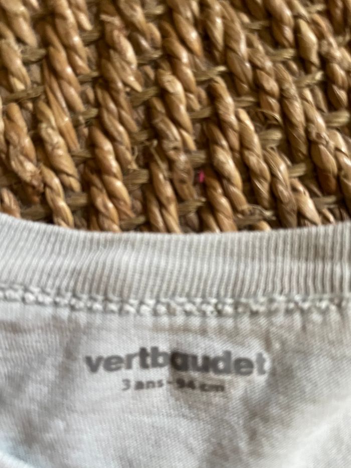 T-shirt bleu ciel garçon Vertbaudet 3 ans - photo numéro 2