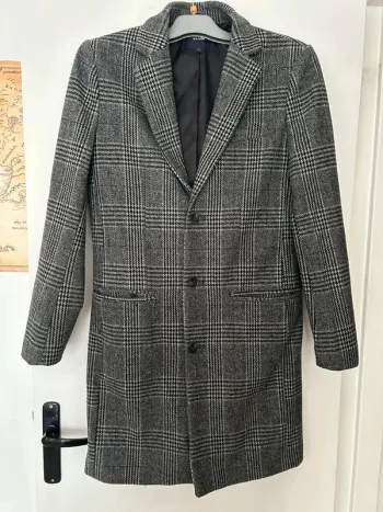 Manteau Kiabi à carreaux