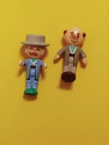 Mr Money bags et Mr Sprout - Polly pocket - 1989