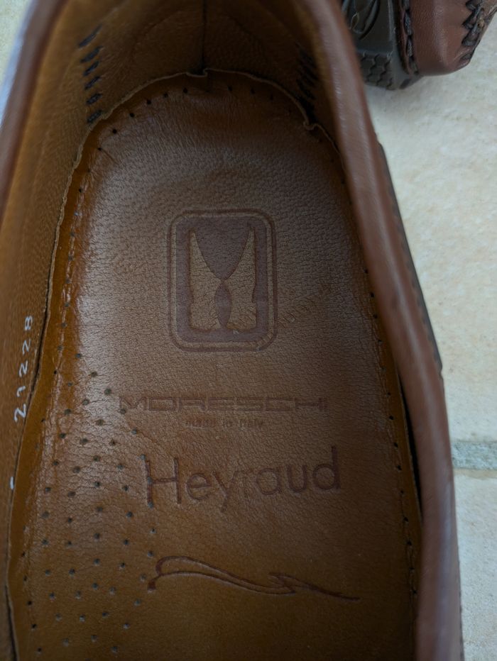 Mocassins Moreschi Heyraud - pointure 5,5 (UE 39) - photo numéro 5
