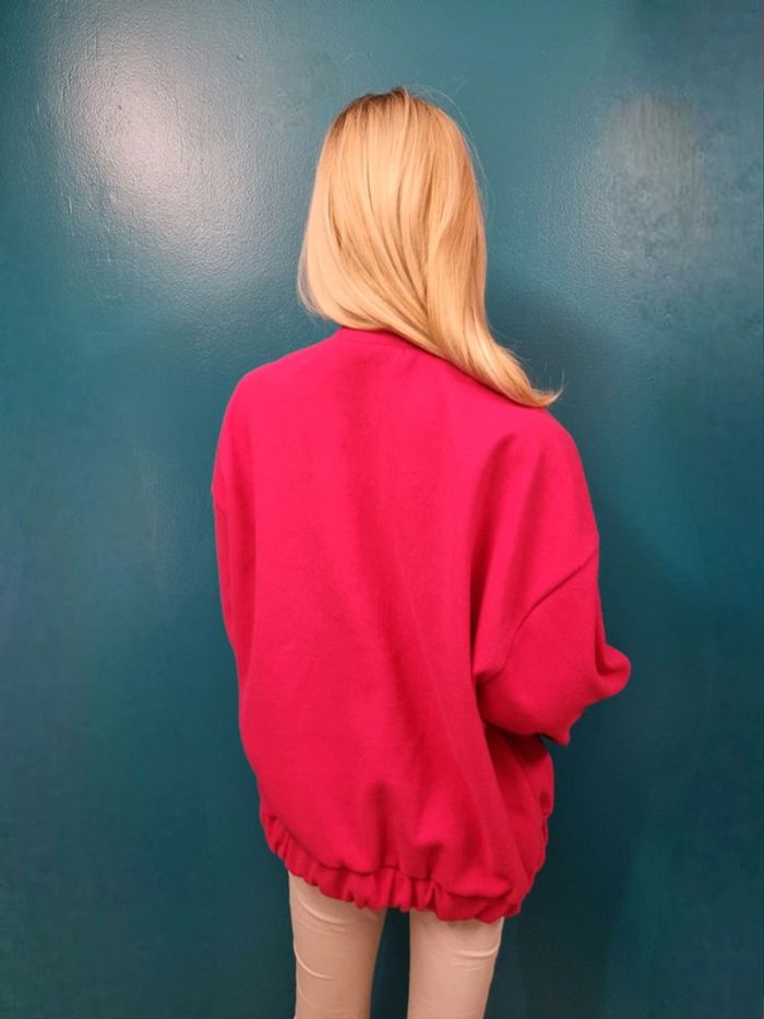 Veste blouson fuchsia * taille 48 * - photo numéro 5