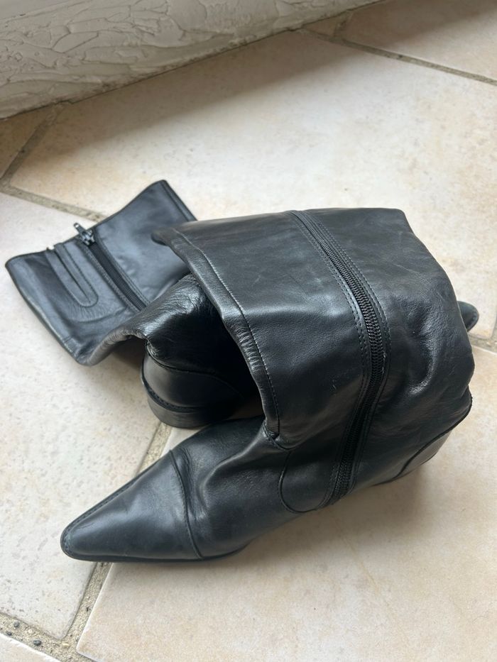 Bottes tout cuir - photo numéro 2