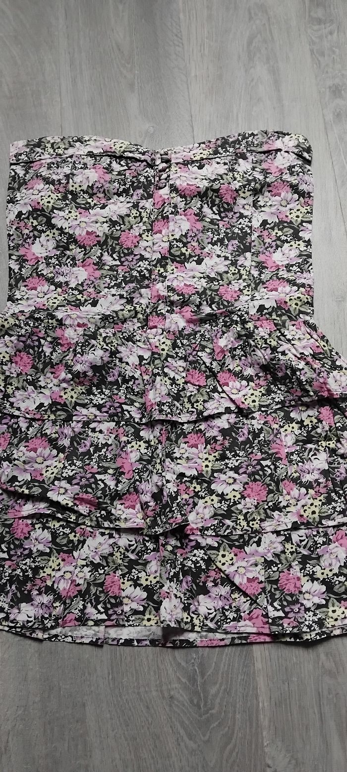 Robe fleurs bustier