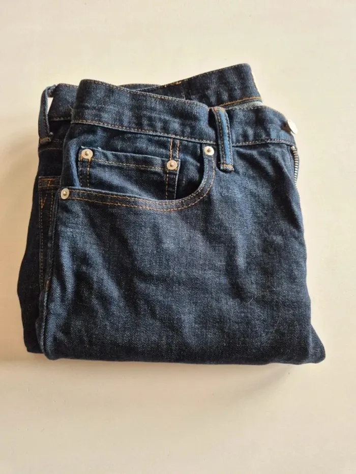 Jeans GAP Skinny 30 x 32 bleu foncé uni 
#mygigihomme pantalon homme - photo numéro 5