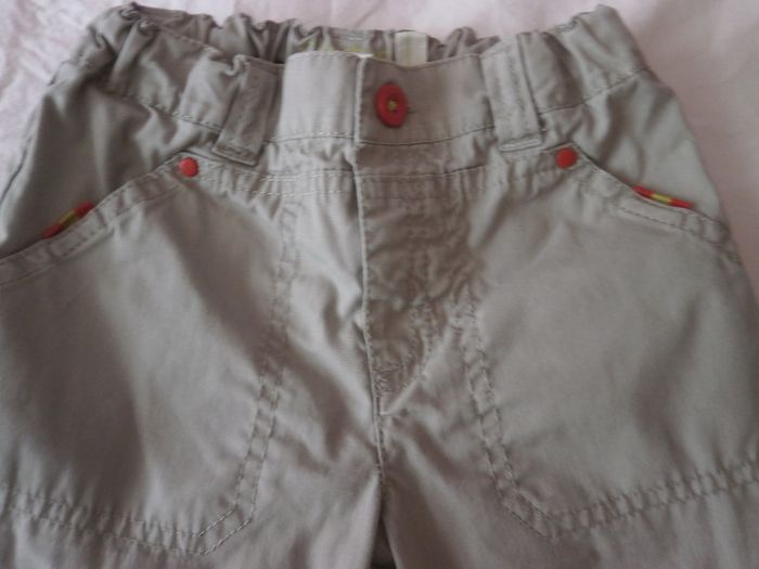 Pantalon beige Quechua garçon long ou -short - photo numéro 4
