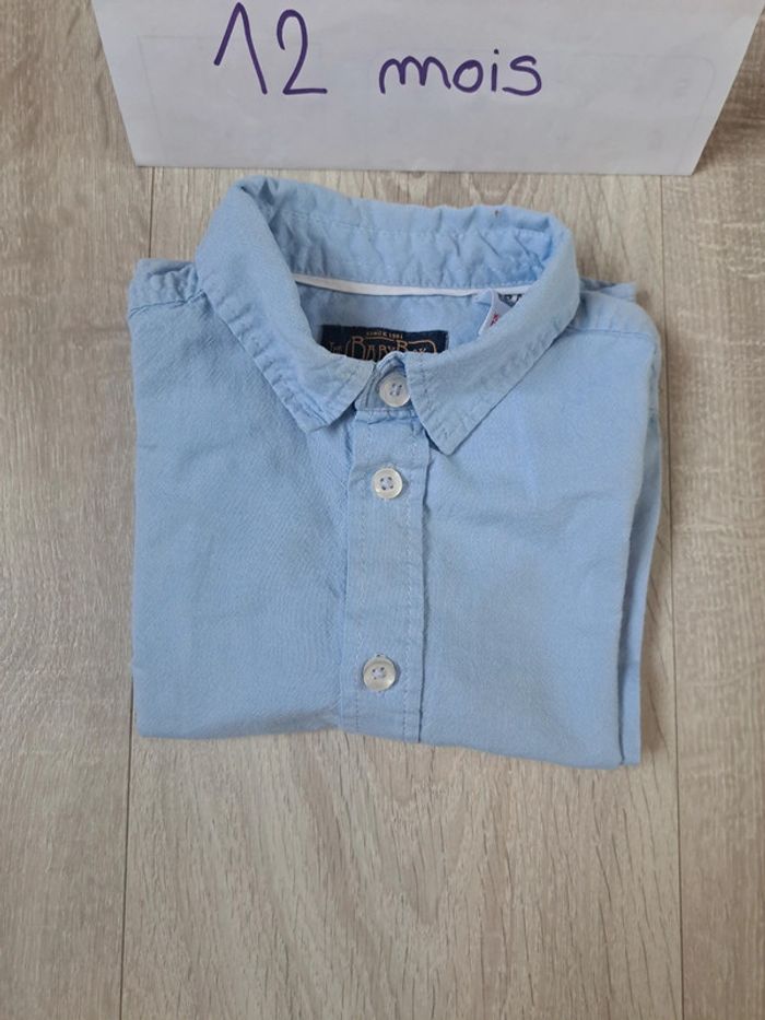 Chemise manches longues 12 18 mois - photo numéro 3