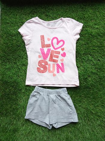 Pyjama Carrefour haut + short