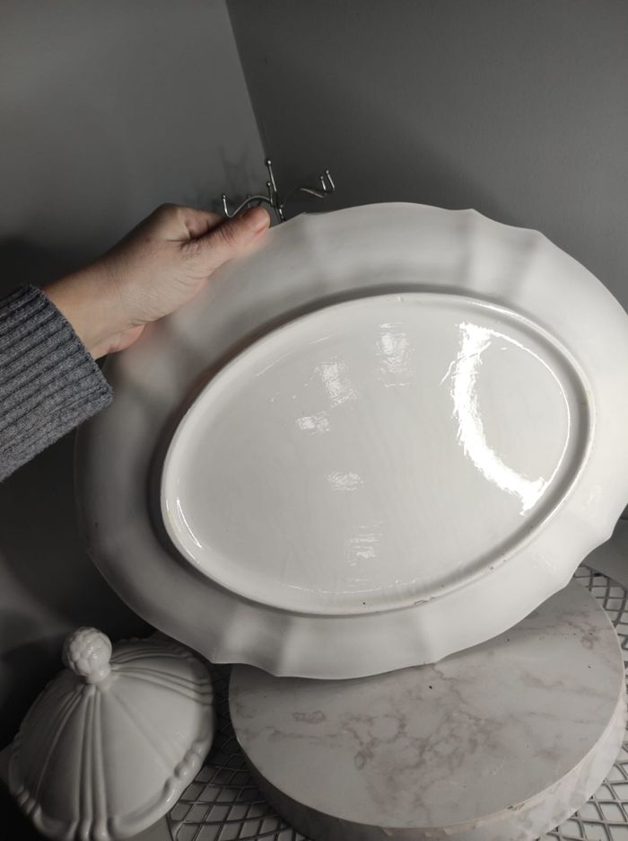 Soupière blanche en porcelaine - photo numéro 7