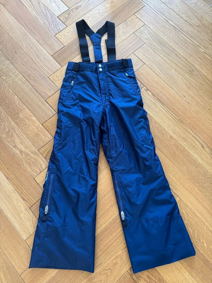 Pantalon de ski bleu marine 10/12 ans décathlon - photo numéro 3