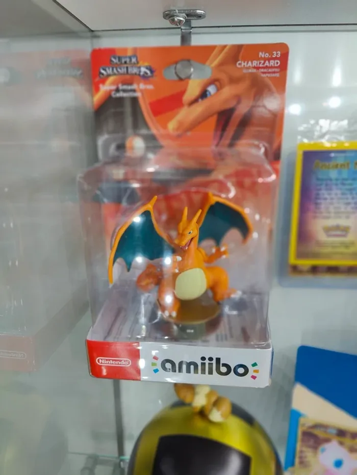 Figurine Amiibo Dracaufeu No.33 - Super Smash Bros. Collection NEUVE - photo numéro 4