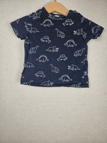 T-shirt manche courte dinosaures Tex 6 mois