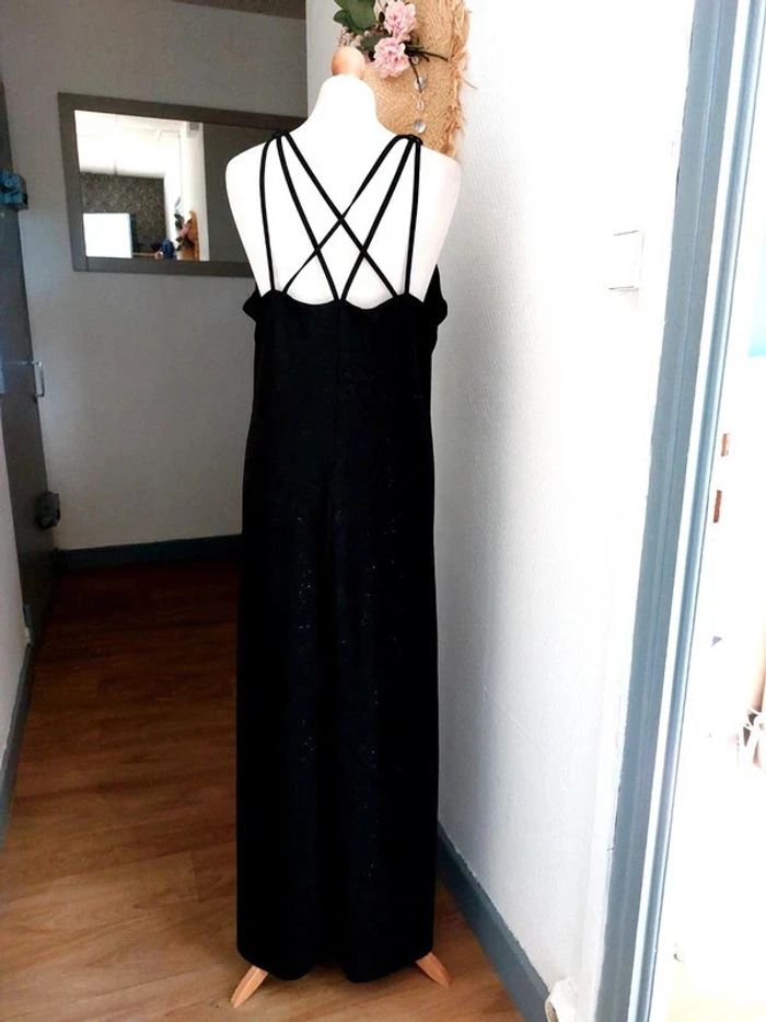 Magnifique robe de longue vintage 90's Yessica, taille 40 - photo numéro 2