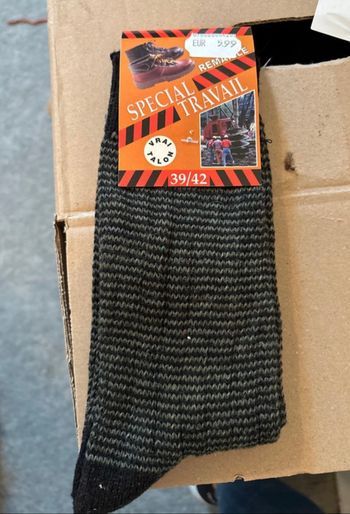 Chaussettes travail homme