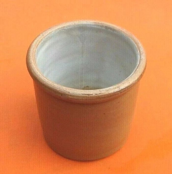 Ancien Pot à confiture Grès vernissé - photo numéro 2
