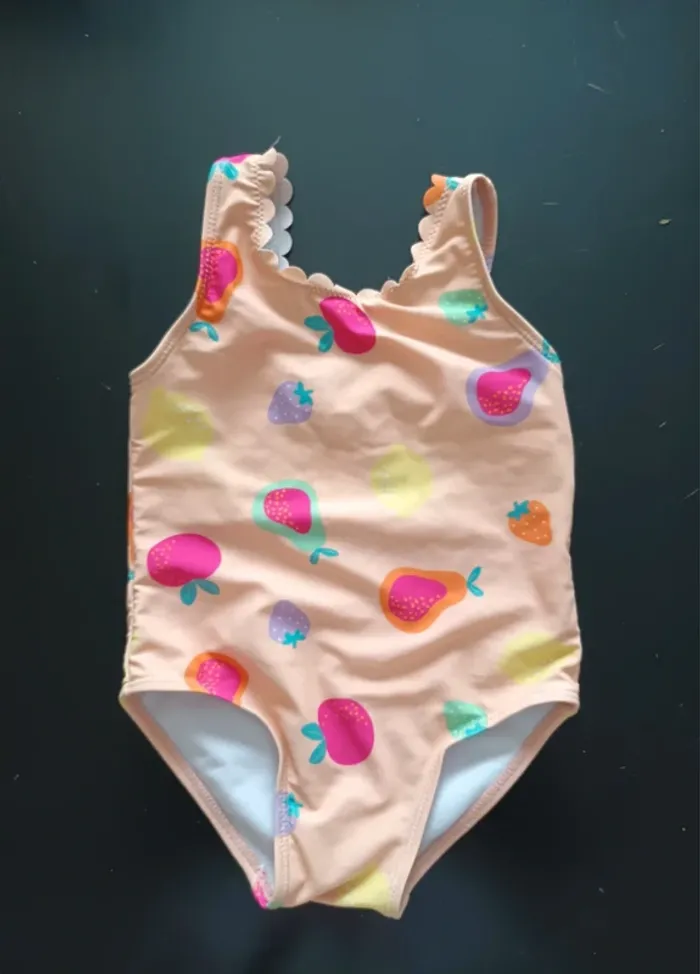 Maillot de bain 1 pièce fruit taille 3 ans gémo