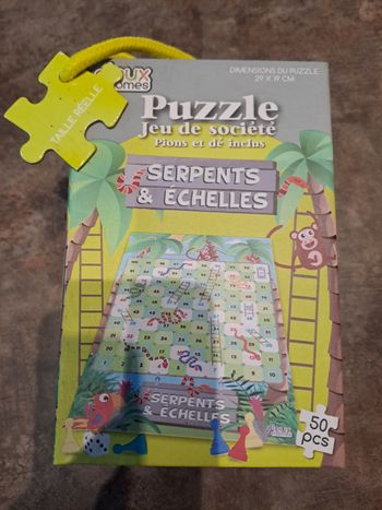 puzzle jeux echelle&serpent