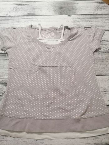 Tee-shirt effet débardeur