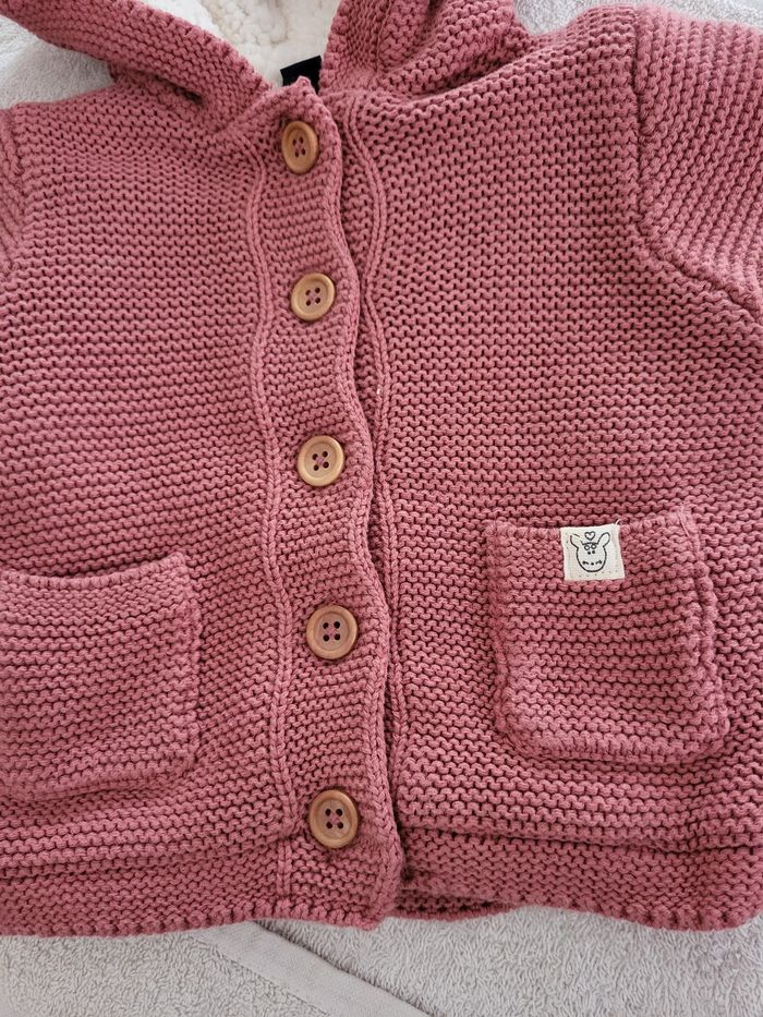 Gilet en mailles fille. - photo numéro 3