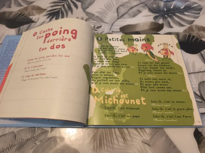 Album avec CD 80 comptines a mimer et jeux de doigts - photo numéro 4