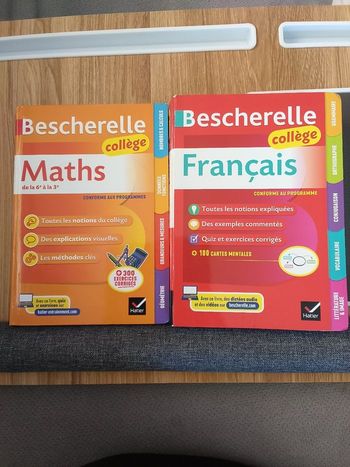 Bescherelle collège maths et français 