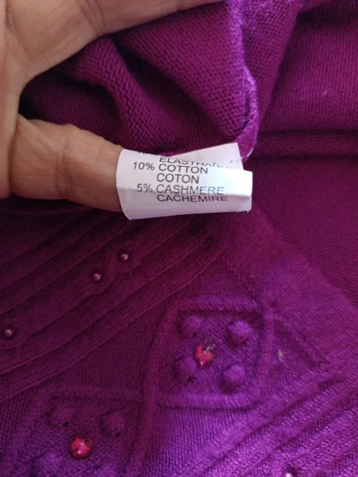 Pull framboise Belle Femme XL - photo numéro 6