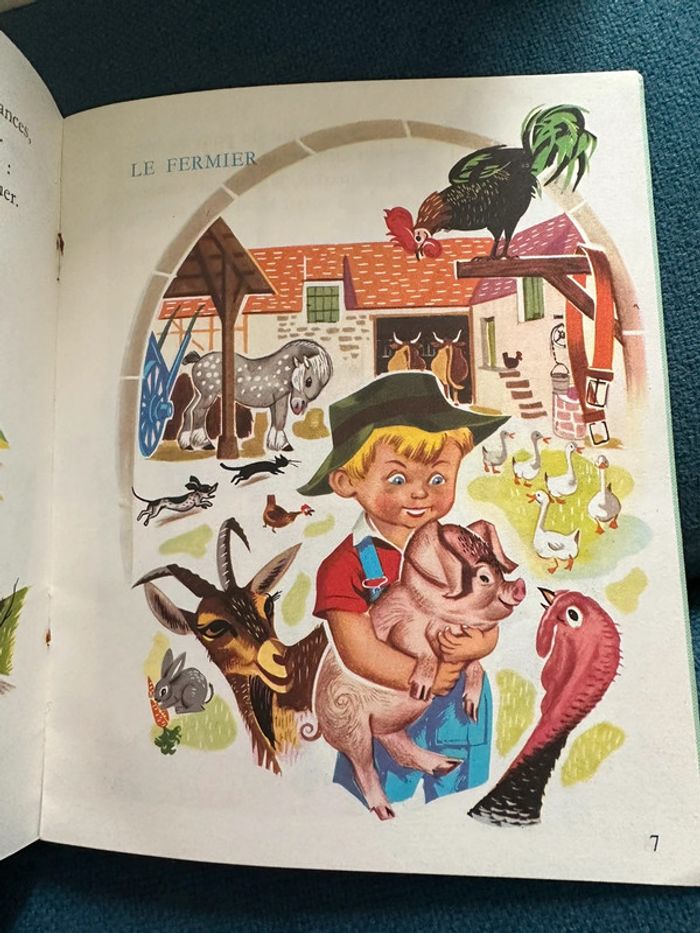 1975 Livre ancien Si j’étais métiers Pierre Probst auteur Caroline Hachette Petite Fleur album - photo numéro 8
