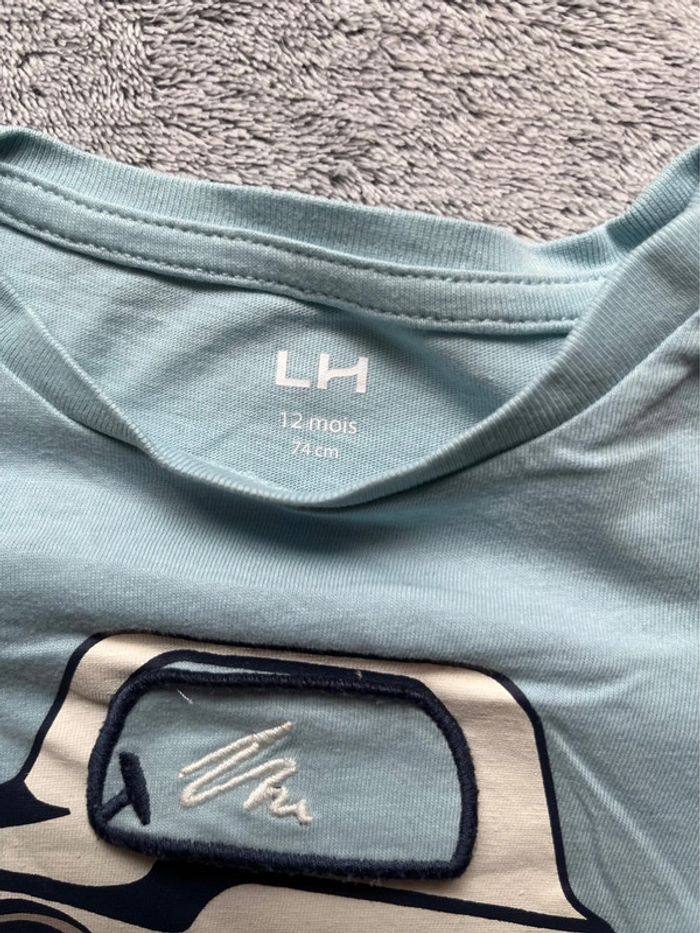 Tee shirt manches longues, 12 mois - photo numéro 4