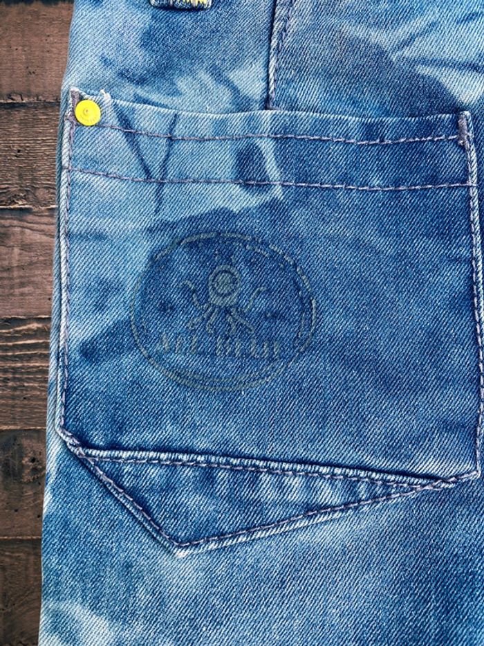 Upcycling - Jean bébé psychédélique tie and dye - photo numéro 5