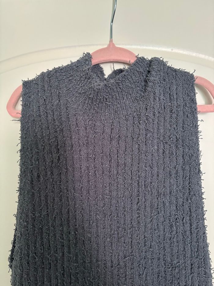 Robe en maille longue