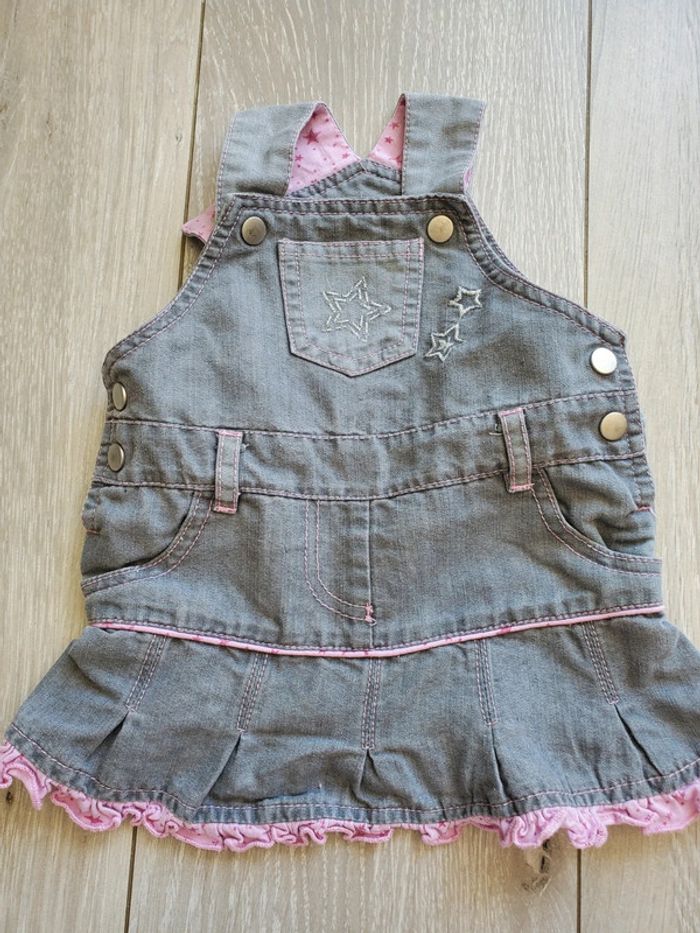 Lot 5 vêtements bébé fille 6 mois - photo numéro 2