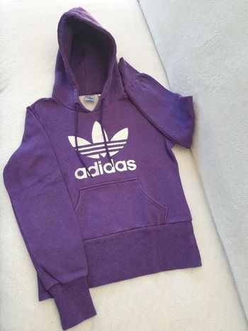 Sweat shirt femme violet