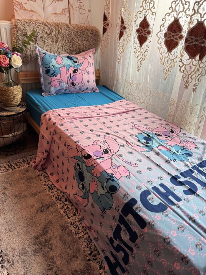 Deux parure drap stitch - photo numéro 5