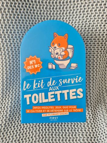 Kit de survie aux toilettes 