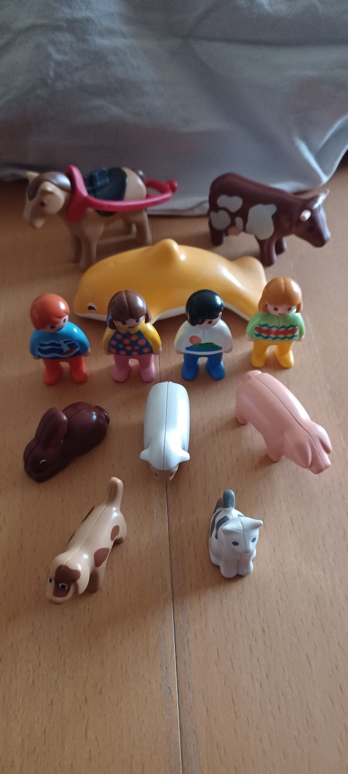Lot animaux et personnages Palymobil 123 - photo numéro 2