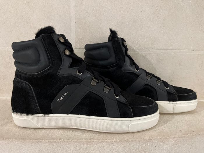 Sneakers Tag Oslo tout en cuir - photo numéro 2