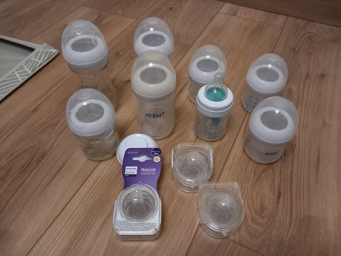 Lot biberons occaz et tétines neuves Philips Avent