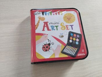 Coffret pastels et peinture