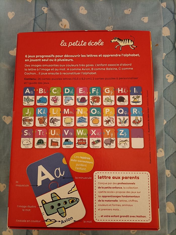 Jeu les lettres neuf - photo numéro 2