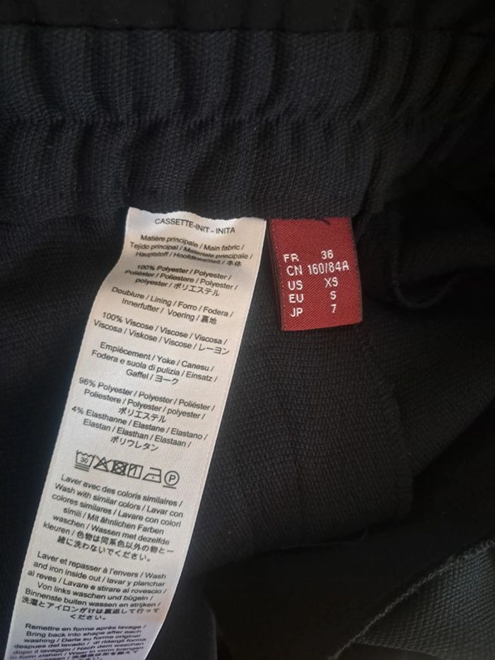 Comptoir des cotonniers combinaison pantalon noir classe et habillée T.36 - photo numéro 12