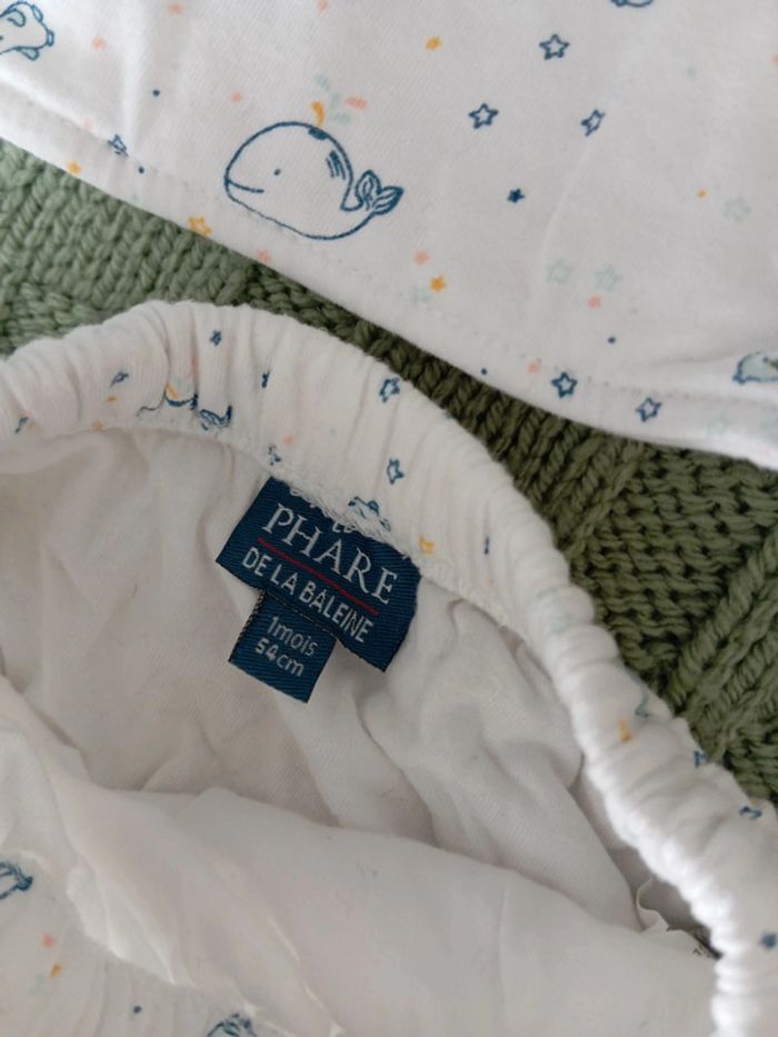 Pyjama 1 mois baleine - photo numéro 3