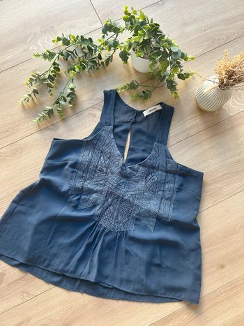 Blouse bleue Promod taille 40