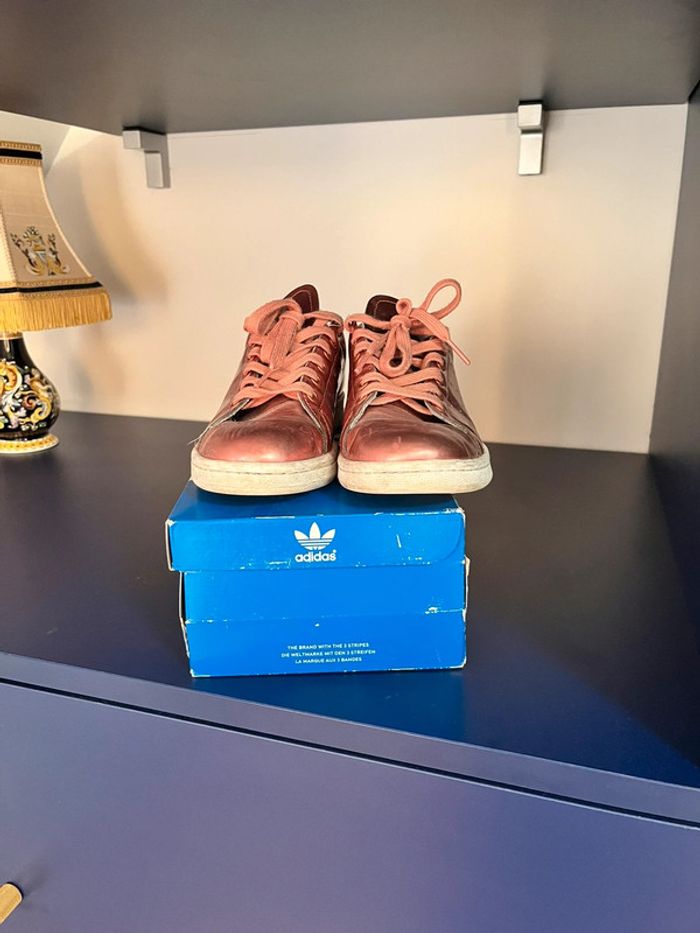 Stan Smith adidas rose Cooper 37 - photo numéro 2