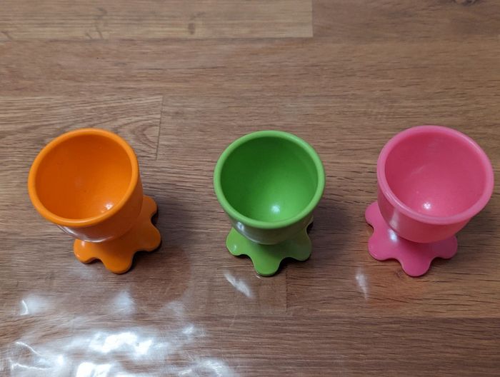 Lot de 3 coquetiers design - photo numéro 3